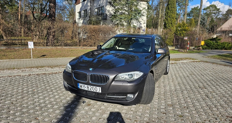 BMW Seria 5 cena 53970 przebieg: 249396, rok produkcji 2012 z Warszawa małe 497